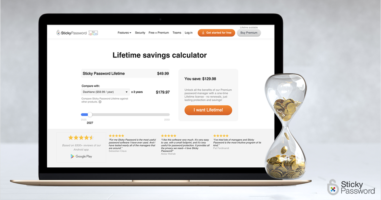 Discover the real savings of Sticky Password’s Lifetime license with our new calculator!