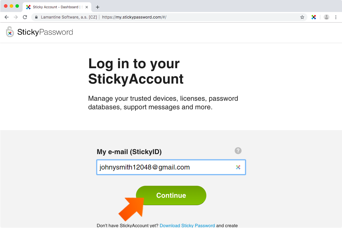 What is a StickyAccount? - Login.