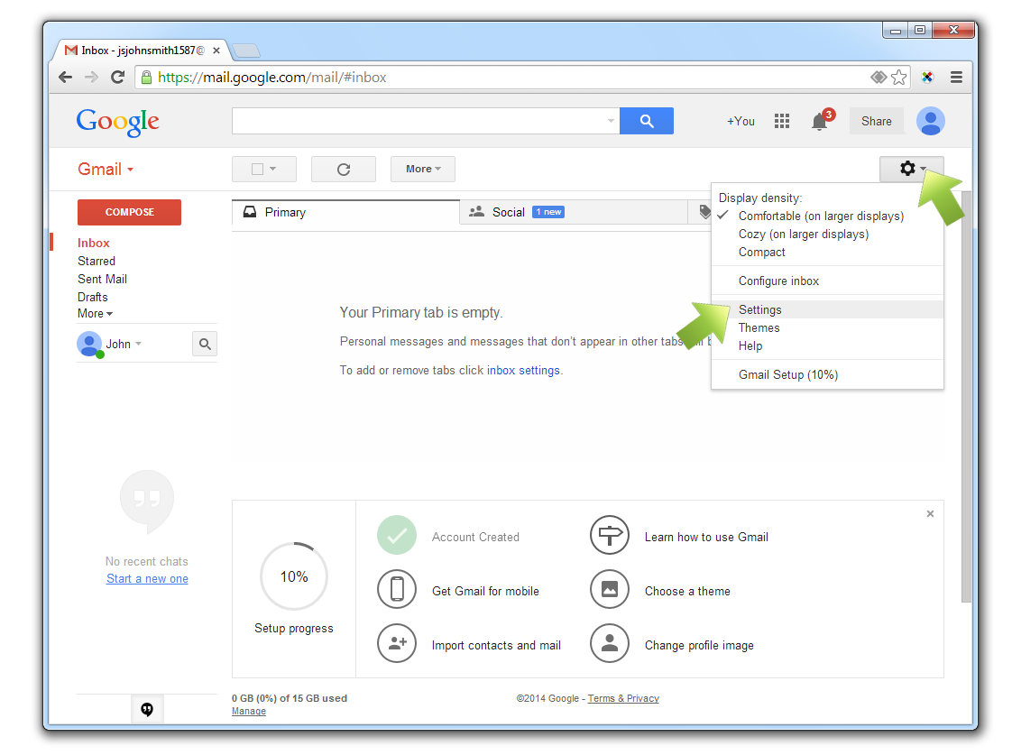 How to change your password for Gmail?