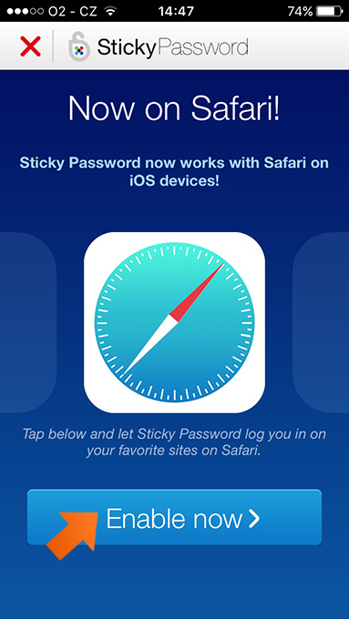 one password extension safari