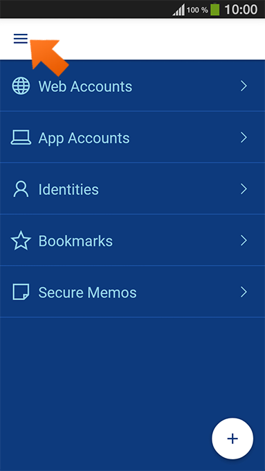 How to set up PIN authentication on your Android - tap Menu. 