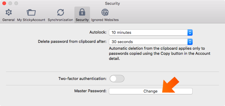 sticky password for mac