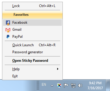 Click Quick Access tab.