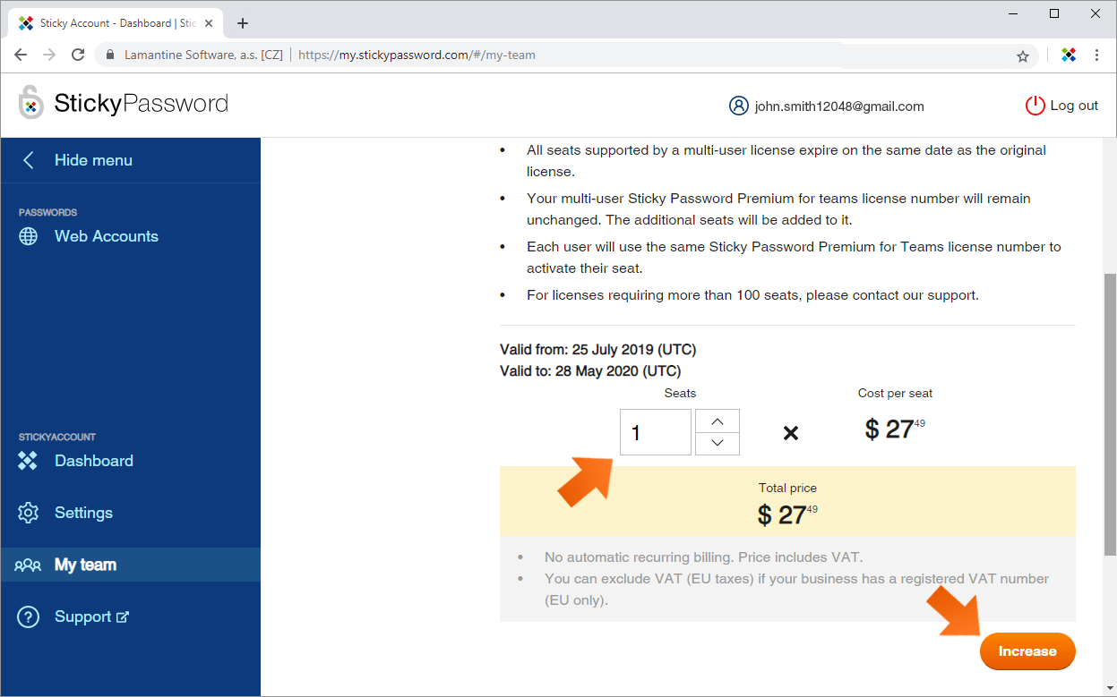 sticky password premium free