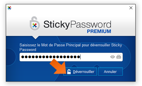 Unlocking when 2FA is enabled - step 1, enter your Master Password as
                 usual.