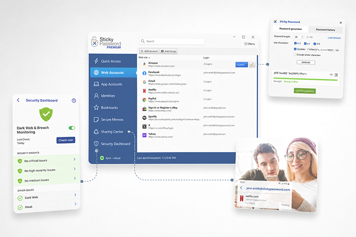 Sticky Password, созданный для вашей жизни